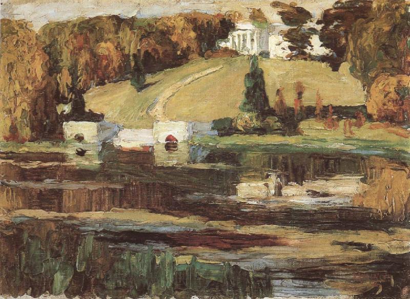 Wassily Kandinsky Lake oil painting picture